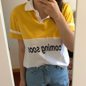 Cropped polo